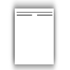 Brevpapir hvid A4 - UDEN LOGO
