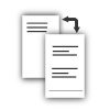 Business cards without graphics / double-sided – various background colours