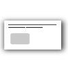 Envelope C5/6 with window – WITHOUT LOGO
