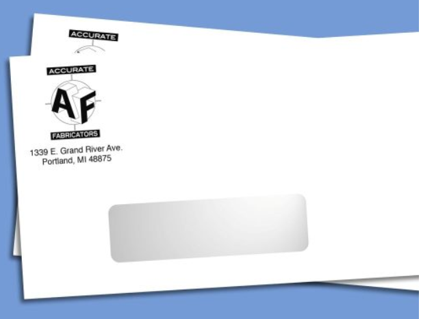 Envelope C5/6 with window – WITH LOGO