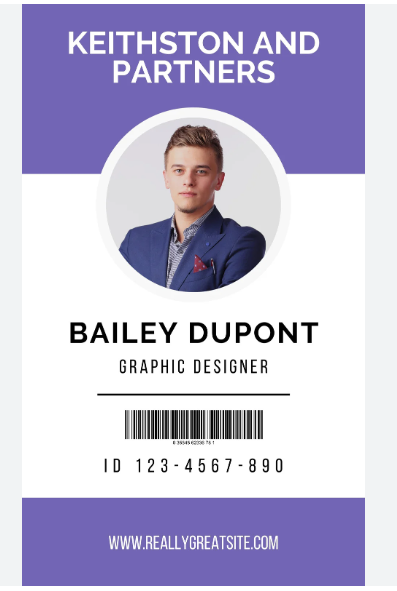 Layout Bulk Upload Demo Product - Business Cards with fixed layout - portrait / one sided