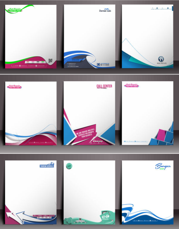 Papel de cartas blanco A4 - con LOGO